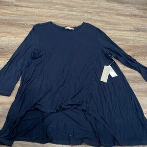 Nwt Joan Vass Women’s Long Sleeve Top - XL